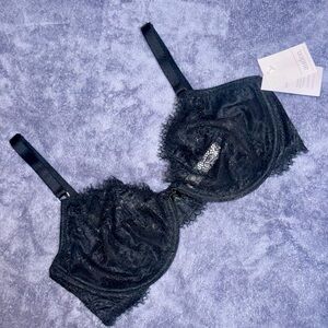Auden Elegant Black Lace Bra
